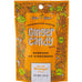 Orange packaging of Gem Gem Ginger Candy with decorative elements on a white background