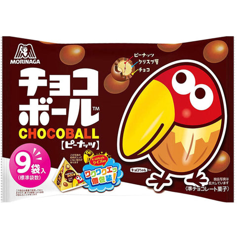 morinaga choco ball with peanuts