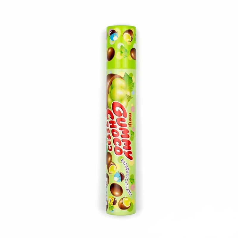 Meiji Japan Choco Gummy Candy Tube Muscat Grape 